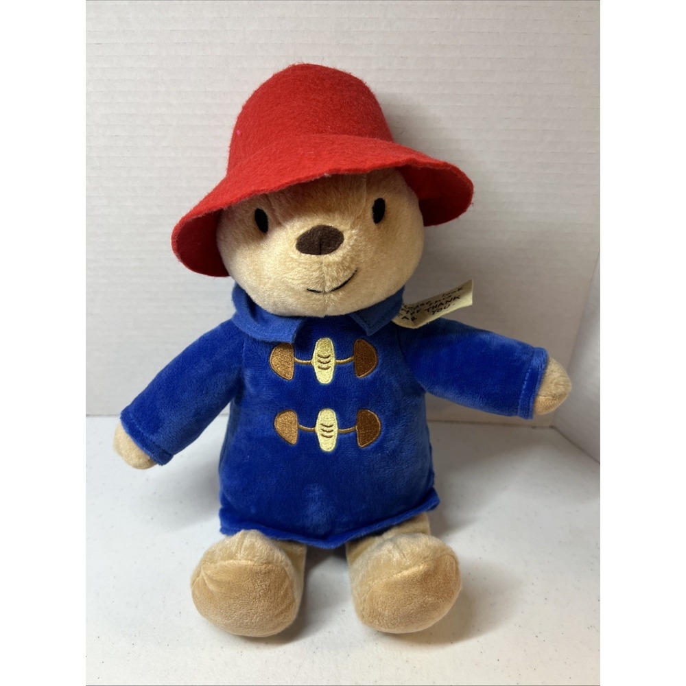 Paddington Bear Plush 12" Classic Dressed Hat & Blue Coat Kohls Cares